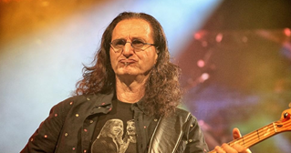 Geddy Lee from Rush, basking. 
