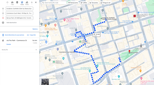 Toronto Water Fountains, major rivers, and introspection