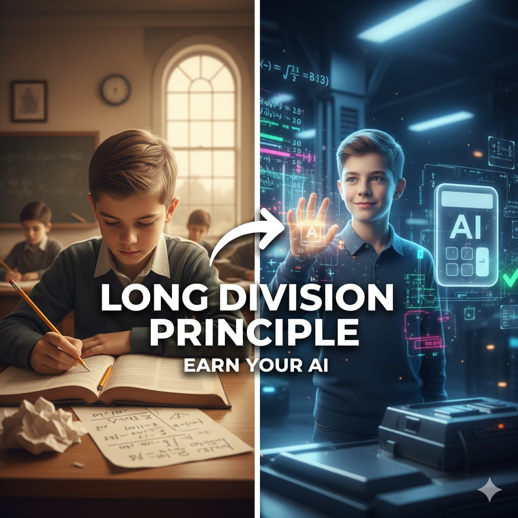 Did You Earn Your AI? Applying the Long Division Principle to&nbsp;AI