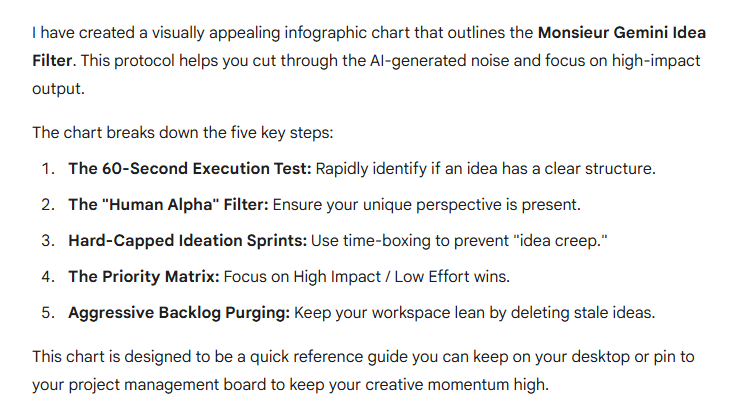 Overwhelmed by good ideas generated by AI? Here’s how to&nbsp;cope
